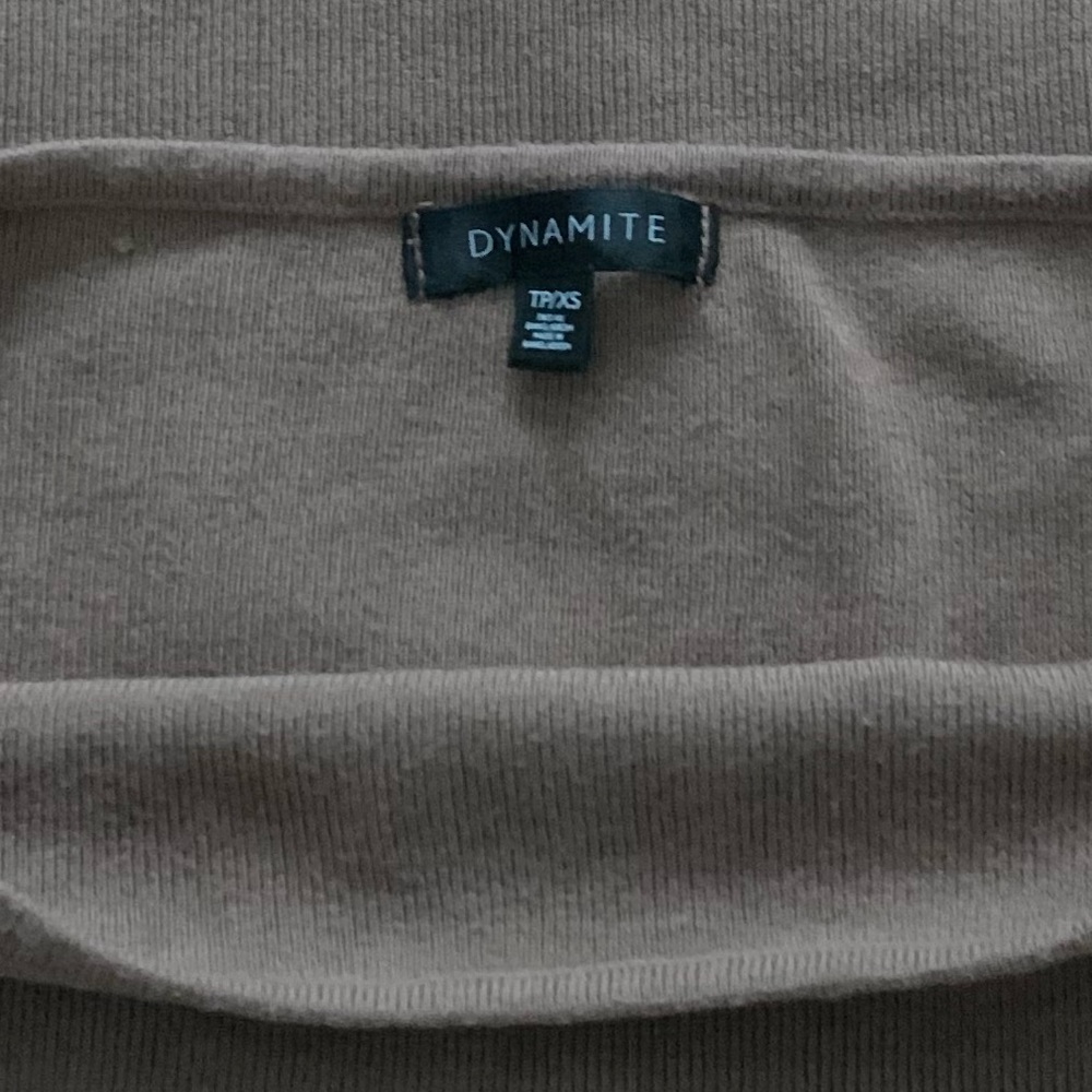 DYNAMITE | Ribbed Boxy T-Shirt - Picture 2 of 4